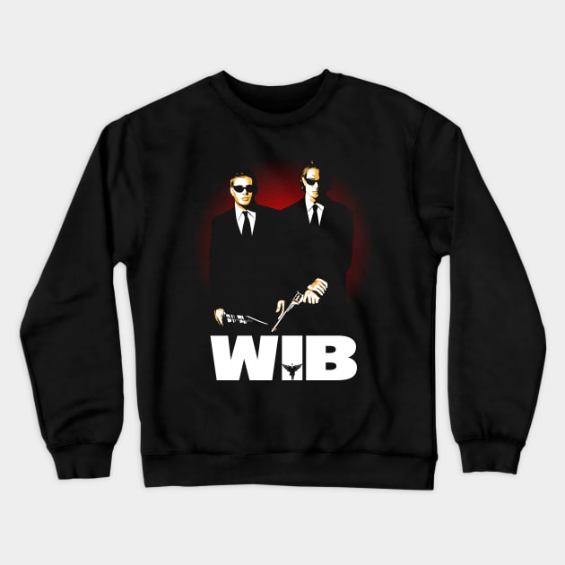WiB - Winchesters in Black Crewneck Sweatshirt by mannypdesign